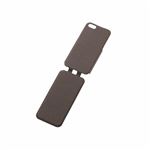 エレコム iPhone 5／5s用ソフトレザーカバー薄型（ブラウン） PS-A12PLFUDBR