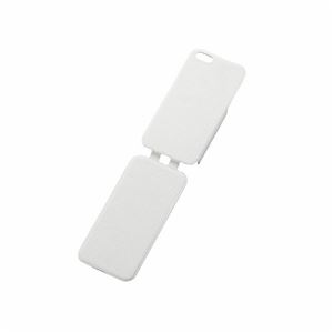 エレコム iPhone 5／5s用ソフトレザーカバー薄型（ホワイト） PS-A12PLFUWH