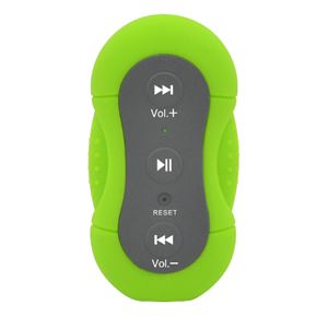 GREENHOUSE 防水オーディオプレーヤー 「kana SPORTS mini」 グリーン GH-KANASPA4-GR