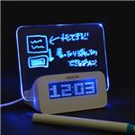 サンコー アイデアボード目覚まし時計 ALMCLK92