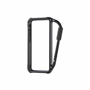 エレコム iPhone5c用アルミカラビナバンパー（ブラック） PS-A13ALBKBK