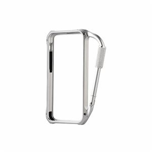 エレコム iPhone5c用アルミカラビナバンパー（シルバー） PS-A13ALBKSV