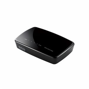エレコム 11b／g／n 300Mbps 無線LANルータ WRC-300FEBK