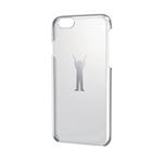 エレコム iPhone 6用シェルカバー／シルバー PM-A14PVAT07