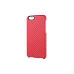 エレコム iPhone 6用シェルカバー カーボン調 PM-A14PVDRD