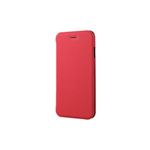 エレコム iPhone 6用フラップ付きシェルカバー PM-A14PVFRD