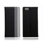 Cut＆Paste iPhone 6 3Colored Leather BK／GR CP14002-LFBG