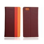 Cut＆Paste iPhone 6 3Colored Leather RD／OR CP14002-LFRO