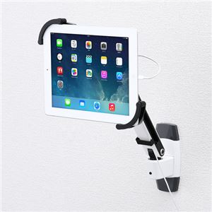 サンワサプライ　7～11インチ対応iPad・タブレット用アーム(壁面用)　CR-LATAB10 商品写真