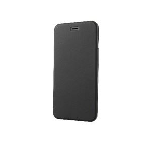 ELECOM（エレコム）　iPhone 6 Plus用フラップ付きシェルカバー　PM-A14LPVFBK - 拡大画像