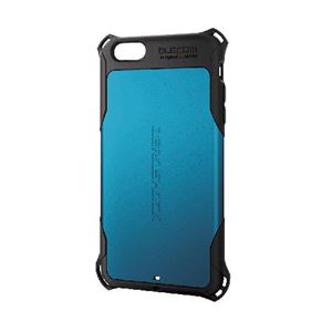 ELECOM（エレコム）　iPhone 6 Plus用ZEROSHOCKケース　PM-A14LZEROBU - 拡大画像