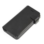 日本トラストテクノロジー Leather Battery Case for iPhone5/5S ブラックスクウェア YJ-H60-BS