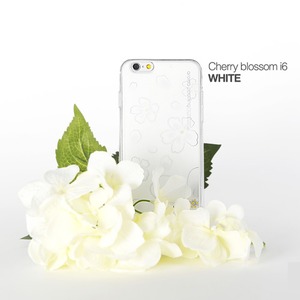 セブンシーズ・パスタ iPhone6用香り付き保護ケース Aroma(アロマ) case SAKURA Cherry blossoms White　ACSCW - 拡大画像
