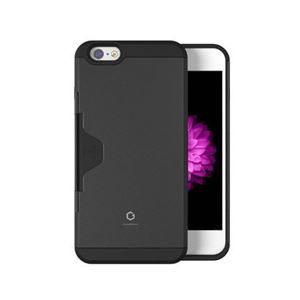 PHONE FOAM Golf Fit カード収納機能付 for iPhone6Plusケース ダークシルバー PHFGLFI6P-DSV - 拡大画像