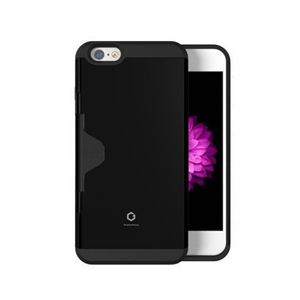 PHONE FOAM Golf Fit カード収納機能付 for iPhone6Plusケース ブラック PHFGLFI6P-BK - 拡大画像