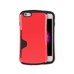 PHONE FOAM Golf Original カード収納機能付 for iPhone6Plusケース レッド PHFGLOI6P-RD