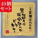 【40個セット】 三田屋総本家 黒毛和牛の欧風 ちょこっとビーフカレー