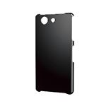 エレコム　Xperia Z3 Compact用シェルカバー　PD-SO02GPVBK