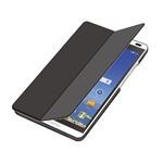 エレコム　HUAWEI M1用フラップカバー2アングル　TBM-HWM1AWVBK