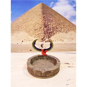 ワールドピクチャー アッシュトレーイシス エジプト雑貨 W-71446-1480 - 拡大画像