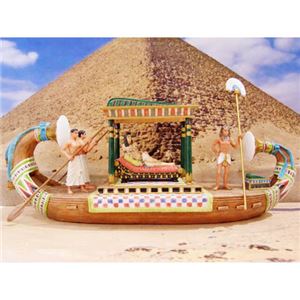 ワールドピクチャー クレオパトラボート エジプト雑貨 W-69585-5500 - 拡大画像