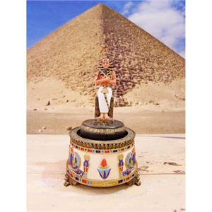 ワールドピクチャー ラメセスオルゴール エジプト雑貨 W-71242-2580 - 拡大画像