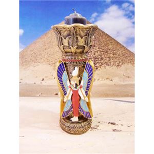 ワールドピクチャー イシスランプ エジプト雑貨 W-74583-2300 - 拡大画像
