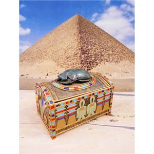 ワールドピクチャー SCARAB宝石箱 エジプト雑貨 W-72299-3500 - 拡大画像