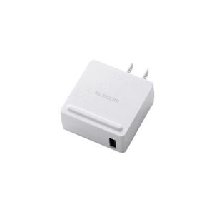 エレコム スマートフォン・タブレット用充電器（USB・1ポート） MPA-ACUCN001WH - 拡大画像