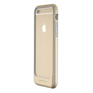 セブンシーズ・パスタ iPhone6用2トーンカラー バンパー保護ケース TITAN ゴールド／ホワイト