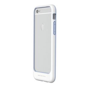 セブンシーズ・パスタ iPhone6用2トーンカラー バンパー保護ケース TITAN ホワイト／パステルブルー