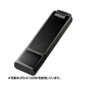 サンワサプライ USB2.0メモリ4Gブラック UFD-A4G2BKK