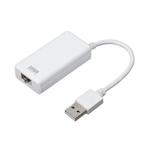 サンワサプライ USB2.0LANアダプタ LAN-ADUSBRJ45