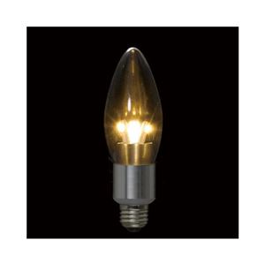 YAZAWA シャンデリア形LED電球4W電球色E26 LDC4LG37