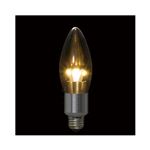 YAZAWA シャンデリア形LED電球4W電球色E26 LDC4LG37