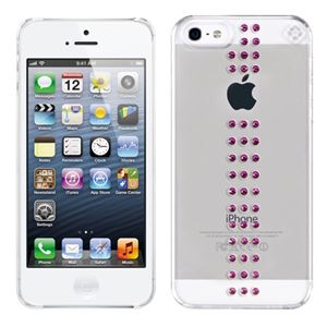 Bling My Thing iPhone 5s／5 Stripe Fuchsia BMT22-00-05-03