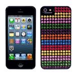 Bling My Thing Bling Extravaganza iPhone 5s／5 Black M Stripes Rainbow EI5-BM-BK-RBS