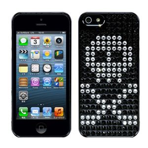 Bling My Thing Bling Extravaganza iPhone 5s／5 Black M Skull Crystal EI5-BM-BK-SCR