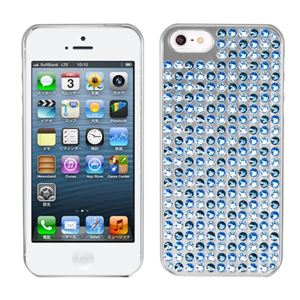 Bling My Thing Bling Extravaganza iPhone 5s／5 Silver M Tritone Blue EI5-SM-SV-BLT