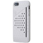 Bluevision Kaleido Card Slot Case for iPhone 5s／5 White BV-KALCSIP5-WT