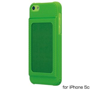 Bluevision OsaifuSlim for iPhone 5c Green BV-OSIP5C-GR