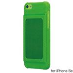 Bluevision OsaifuSlim for iPhone 5c Green BV-OSIP5C-GR