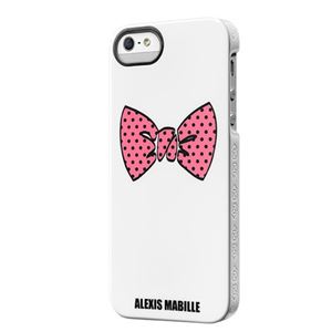 Case Scenario ALEXIS MABILLE for iPhone 5s／5Pink on White AM-IPH5-BT1