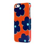 Case Scenario Girl Cover for iPhone 5s／5 Blue Flower CS-IPH5-G01