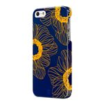 Case Scenario Girl Cover for iPhone 5s／5 Orange Flower CS-IPH5-G02