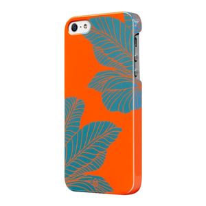 Case Scenario Girl Cover for iPhone 5s／5 Blue Leaf CS-IPH5-G04