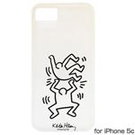 Case Scenario KEITH HARING for iPhone 5c Two Men KH-IPH5C-CH2