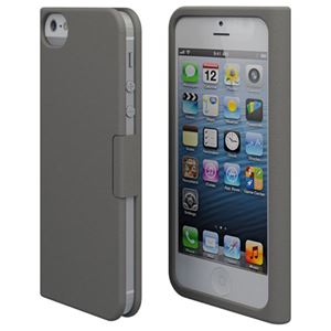 Freshfiber Book for iPhone 5s／5 Grey FF-85701504