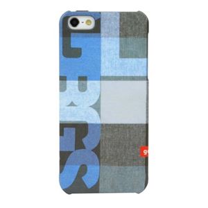 Golla Hard Cover Billy for iPhone 5s／5 Navy Plaid G1416