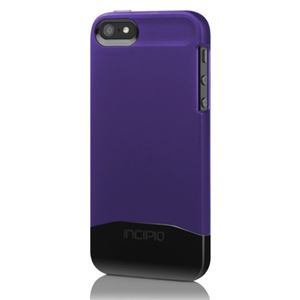 Incipio EDGE for iPhone 5s／5 - Indigo Violet／Black Chrome IPH-905